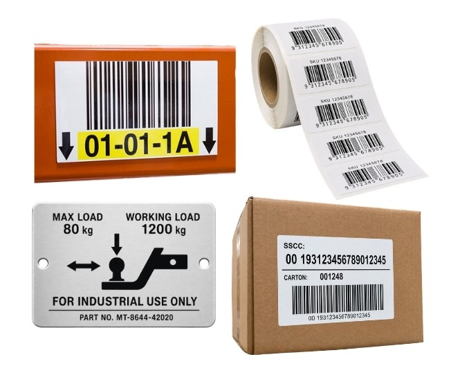 Full Colour and Barcode Labels